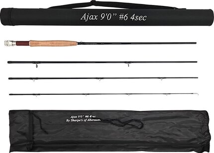 Sharpes Ajax4 Trout Fly Rods 4pc